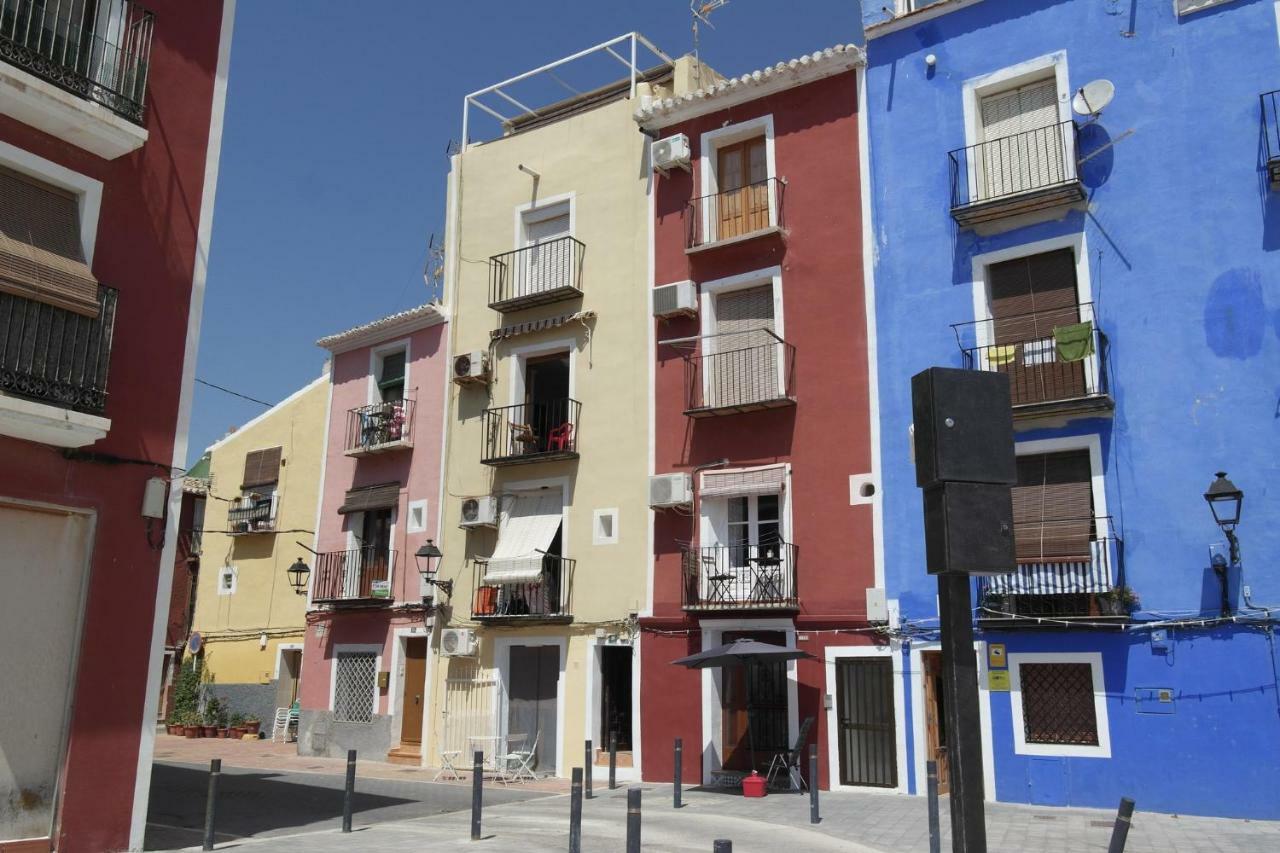 Ar35 Coqueto Apartamento En Primera Linea Del Casco Antiguo Villajoyosa Exteriör bild